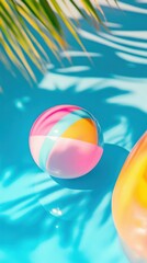 Summer Beach Ball in Pool