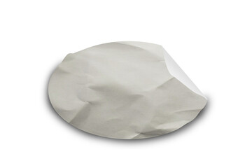 High-Quality Blank Sticker Texture for Templates