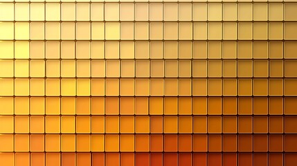 Gradient of warm yellow-orange squares