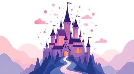The fairy tale world of the dream castle