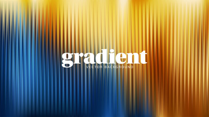 Ripple glass distortion effect background. Abstract fractal ribbed glass texture with vibrant gradients smooth fluted vertical lines. Reeded Bold dynamic design blending futuristic tones vector bg