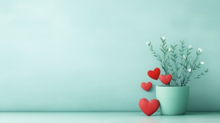 A Father's Day illustration with hand-drawn elements like hearts and tools, offering space for a heartfelt message.