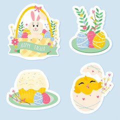easter stickers