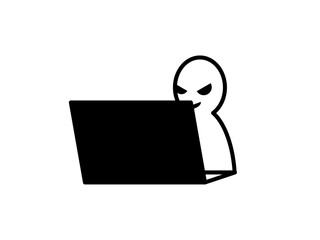 ハッカーアイコン