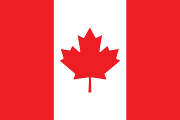 Canada Flag Vector Illustration