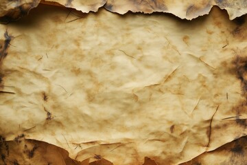 aged parchment paper with weathered texture, evokes sense of history and mystery