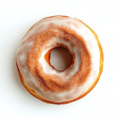 Deliciously Fresh Cinnamon Sugar Donut with a Soft, Light Texture Perfect for Indulgence