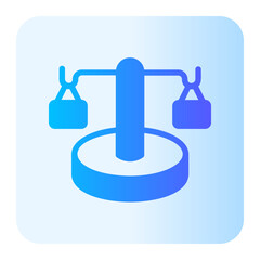 Obraz premium Efficiency gradient icon