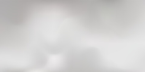 Silver background with metal mirror texture. Chrome gradient surface with simple abstract light ball. vector ilustration