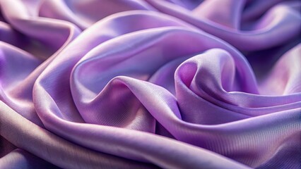 Obraz premium A delicate and luxurious purple silk fabric, soft and flowing with gentle folds and ripples, creating a beautiful and elegant abstract pattern.