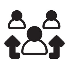 organization glyph icon