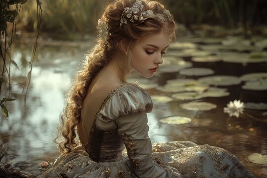 Aschenputtel. A Magical Fairy Tale Story of Cinderella and the Prince