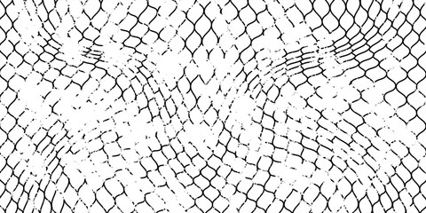 Mesh texture for fishing nets. Grunge pattern for sportswear or soccer goal, volleyball net