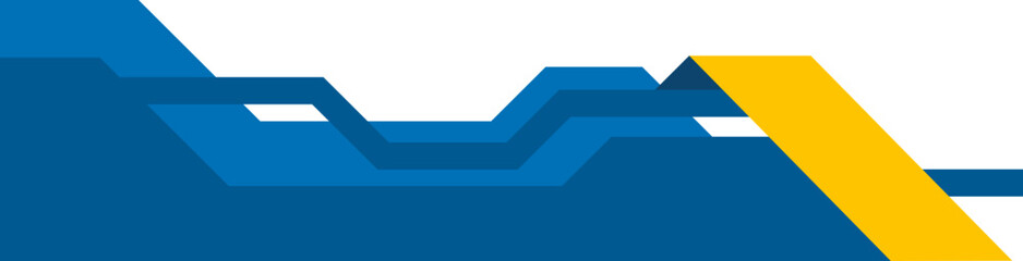 Modern Geometric Footer 