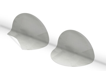 High-Quality Blank Sticker Texture Set for Templates