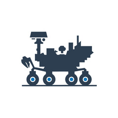 Mars rover icon
