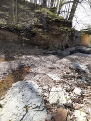 Fototapeta premium river in the mountains