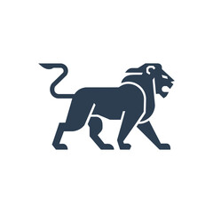Lion Walking Icon