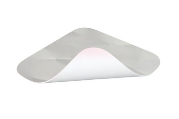 Glued Label Sticker Texture for Graphic Design