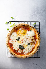 Traditional pizza Margherita