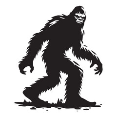 Sasquatch Illustration Sightings Exploring The Legend Of The Mysterious Bigfoot Creature