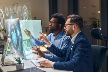 Team Collaboration Analyzing Cybersecurity Data Using Digital Interfaces And Technology