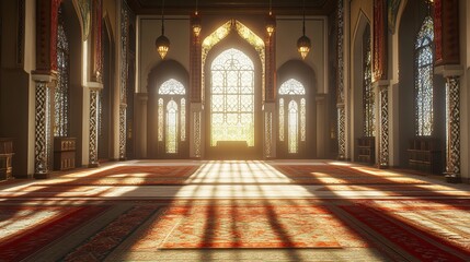 Obraz premium Muslim Temple Architecture
