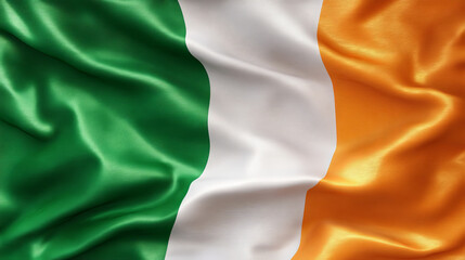 Ireland country flag vector pack with waving style. For design elements with the concept of celebrating ireland's big day.