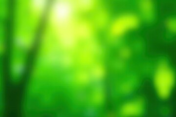 Blurred green foliage creating a serene and abstract nature background,  serene,  eco-friendly