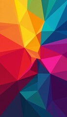 Fototapeta premium Abstract colorful geometric background with overlapping shapes and lines, shapes, space