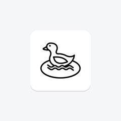 Duck, vector, pixel perfect, illustrator file