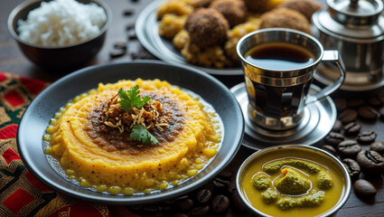 chinese food and tea