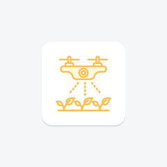 Drone Sprayer, vector, pixel perfect, illustrator file