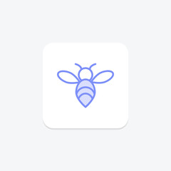 Bee, vector, pixel perfect, illustrator file