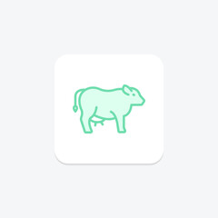Cattle, vector, pixel perfect, illustrator file