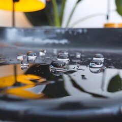 water rain drop drops transparent rainy droplets glass effect