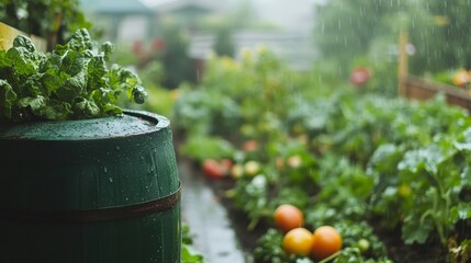 Sustainable Water Harvesting System for Eco-Friendly Gardening