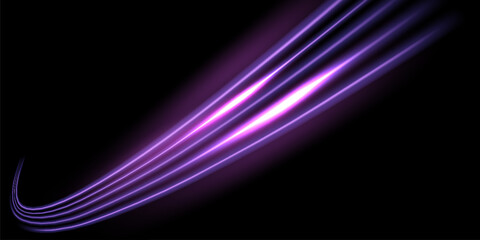 beautiful light speed line background on black background abstract design vector illustration