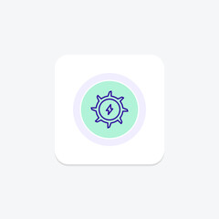 Water Turbine, vector, pixel perfect, illustrator file