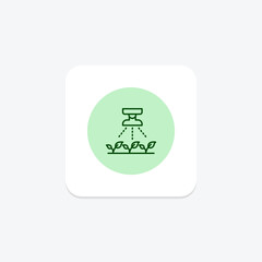 Irrigation Sprinkler, vector, pixel perfect, illustrator file
