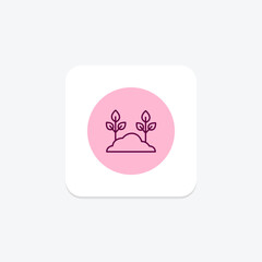 Sprout, vector, pixel perfect, illustrator file