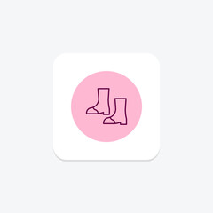Boots, vector, pixel perfect, illustrator file