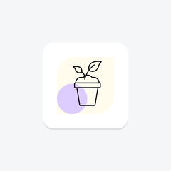 Plant, vector, pixel perfect, illustrator file