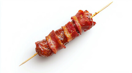 Fig and goat cheese stuffed delight on a skewer for gourmet cuisine exploration