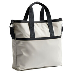 Stylish and Functional Tote Bag in Modern Neutral Color with Durable Straps
