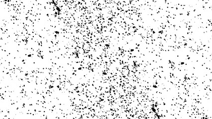 Distressed black texture. Dark grainy texture on white background. Dust overlay textured. dust texture. Abstract city wall. Dirty old surface. Vector vintage pattern.

