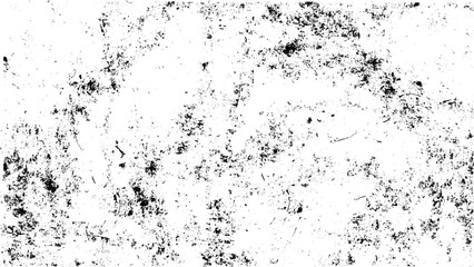 Distressed black texture. Dark grainy texture on white background. Dust overlay textured. dust texture. Abstract city wall. Dirty old surface. Vector vintage pattern.
