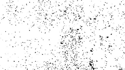 Distressed black texture. Dark grainy texture on white background. Dust overlay textured. dust texture. Abstract city wall. Dirty old surface. Vector vintage pattern.
