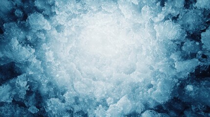 Fototapeta premium Abstract Texture concept. Translucent blue ice formation in a frozen cave