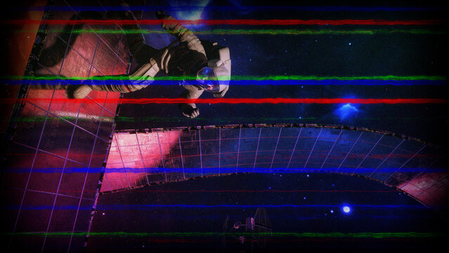 Colorful Glitch Overlay